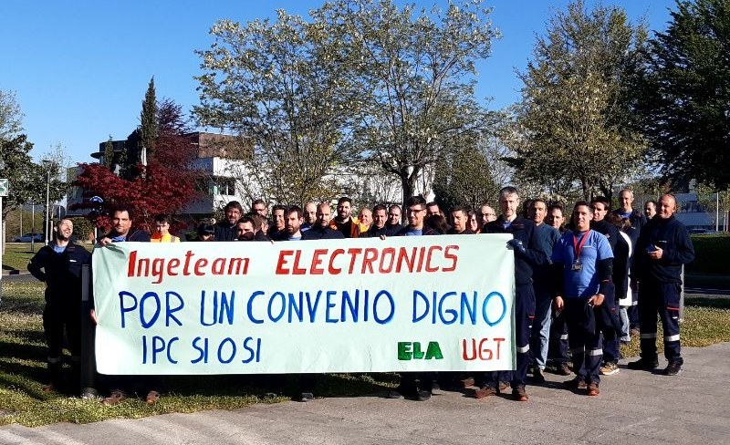 Paros por un convenio con subidas salariales ligadas al IPC