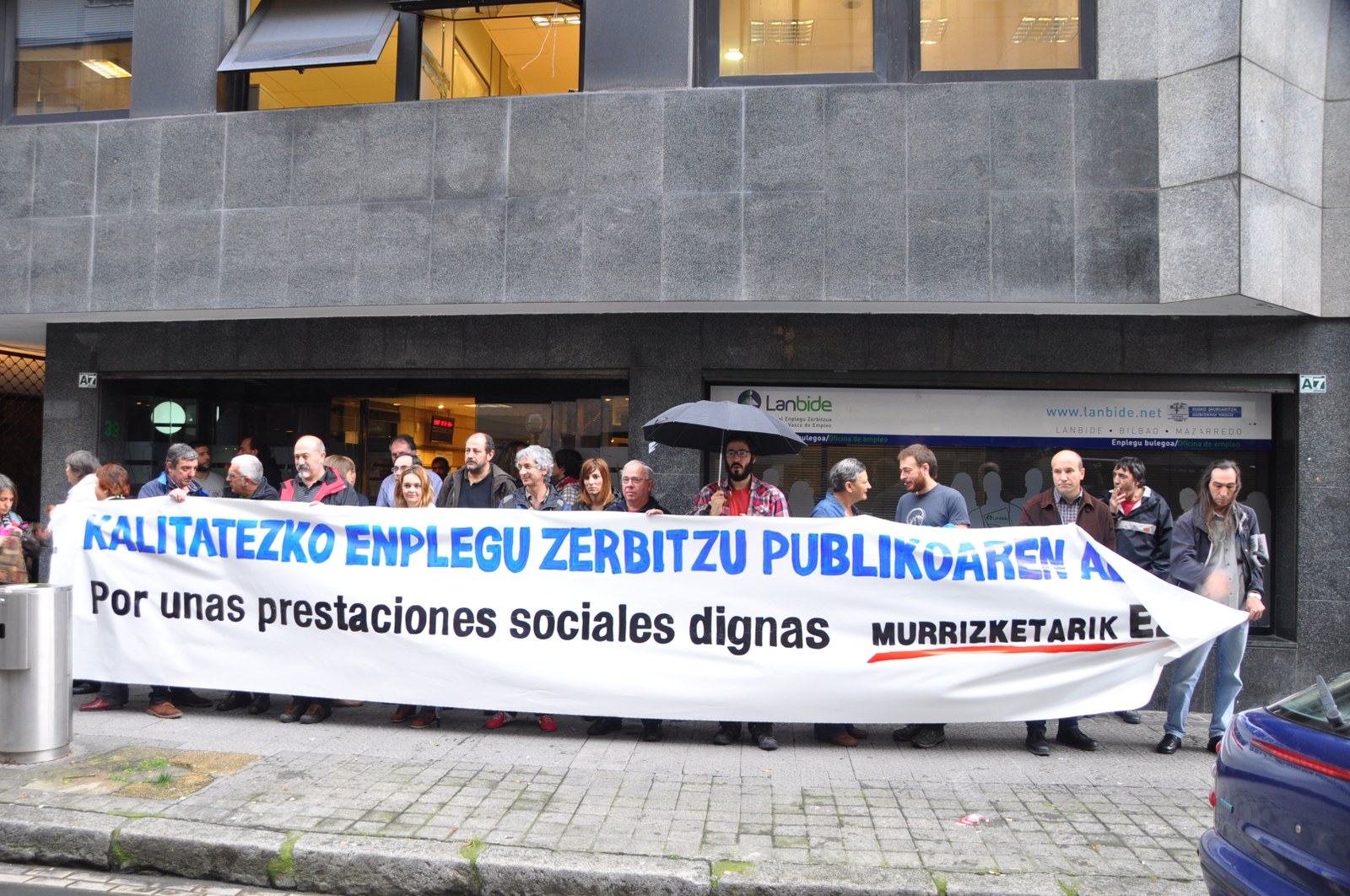 Por un servicio público de empleo de calidad y por unas prestaciones sociales dignas