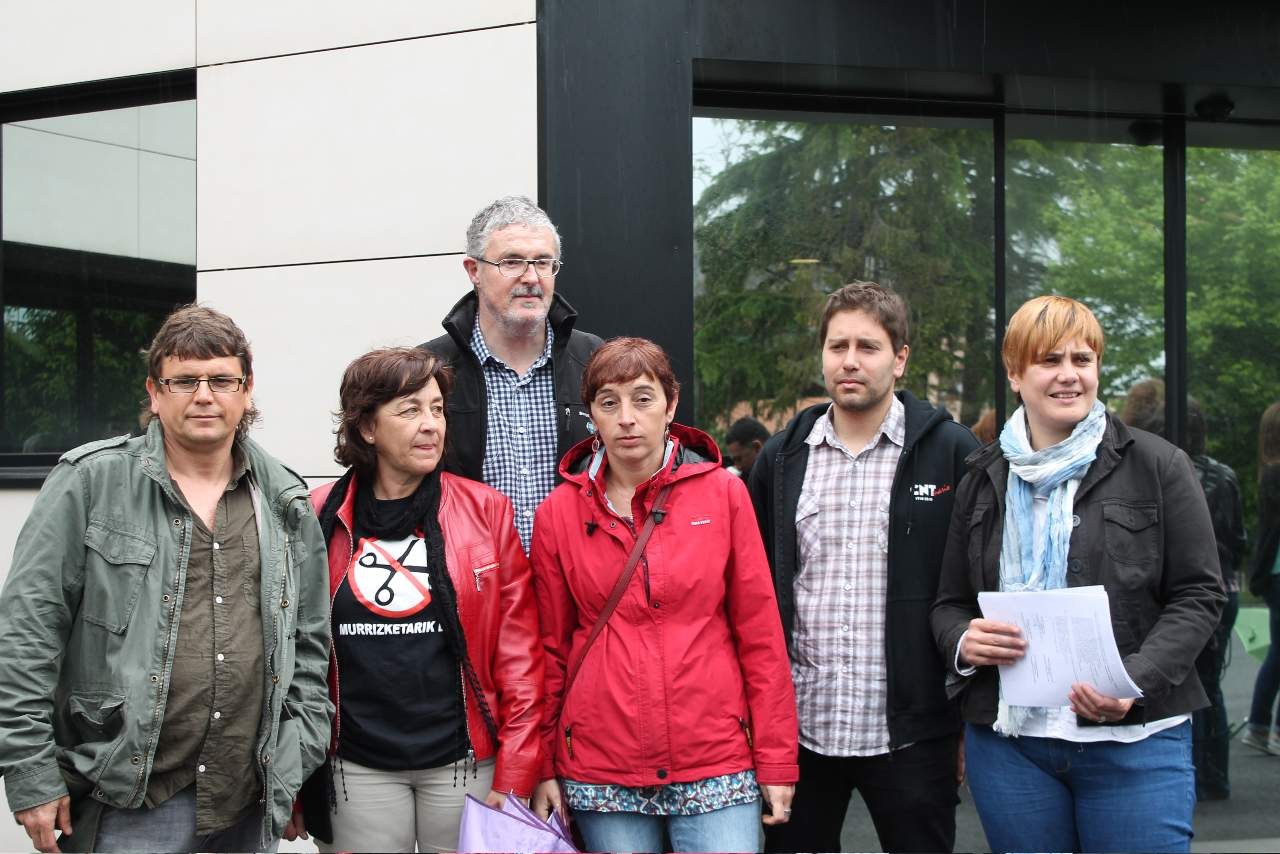 Registrada en Donostia la convocatoria de huelga general para el 30 de mayo