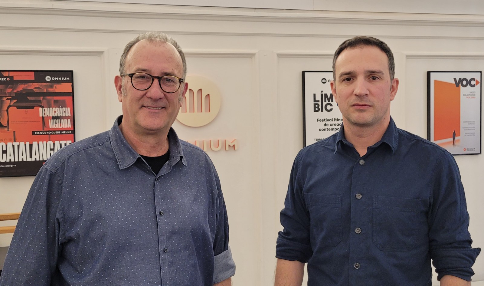 Reunión entre ELA y Òmnium Cultural hoy, en Barcelona, en el marco de la visita del sindicato a Catalunya Reunión entre ELA y Òmnium Cultural hoy, en Barcelona, en el marco de la visita del sindicato a Catalunya