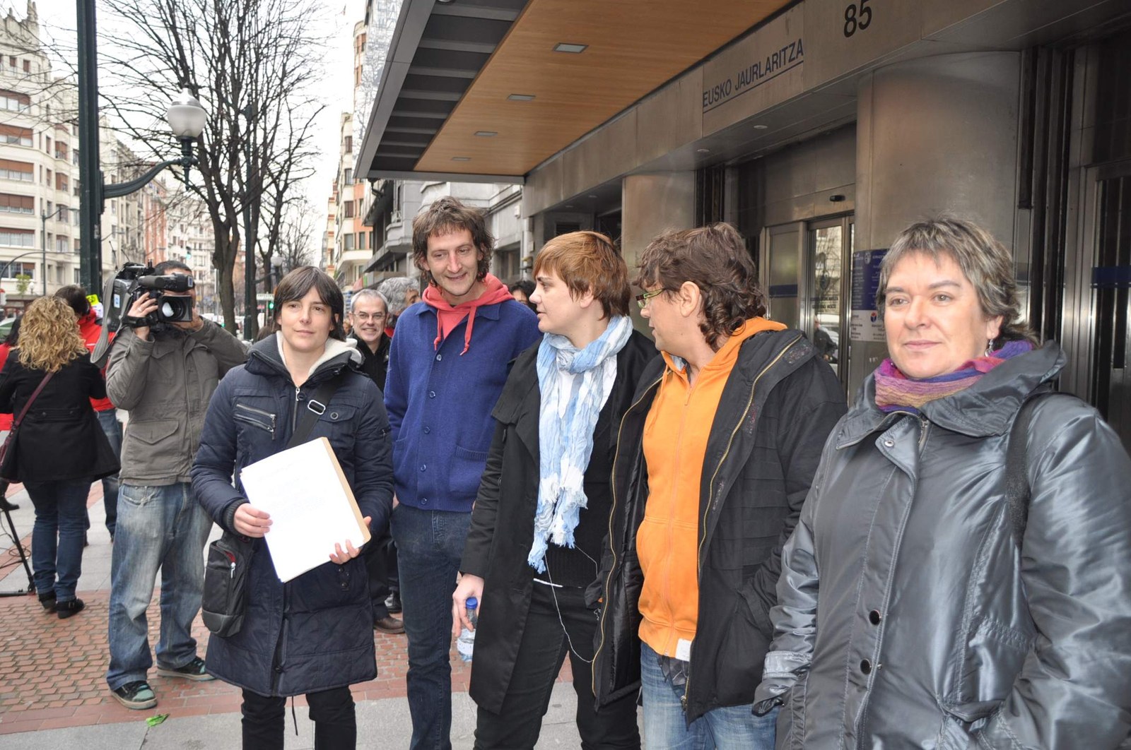 Se ha presentado en Bilbao e Iruñea la convocatoria de huelga para el 29 de marzo