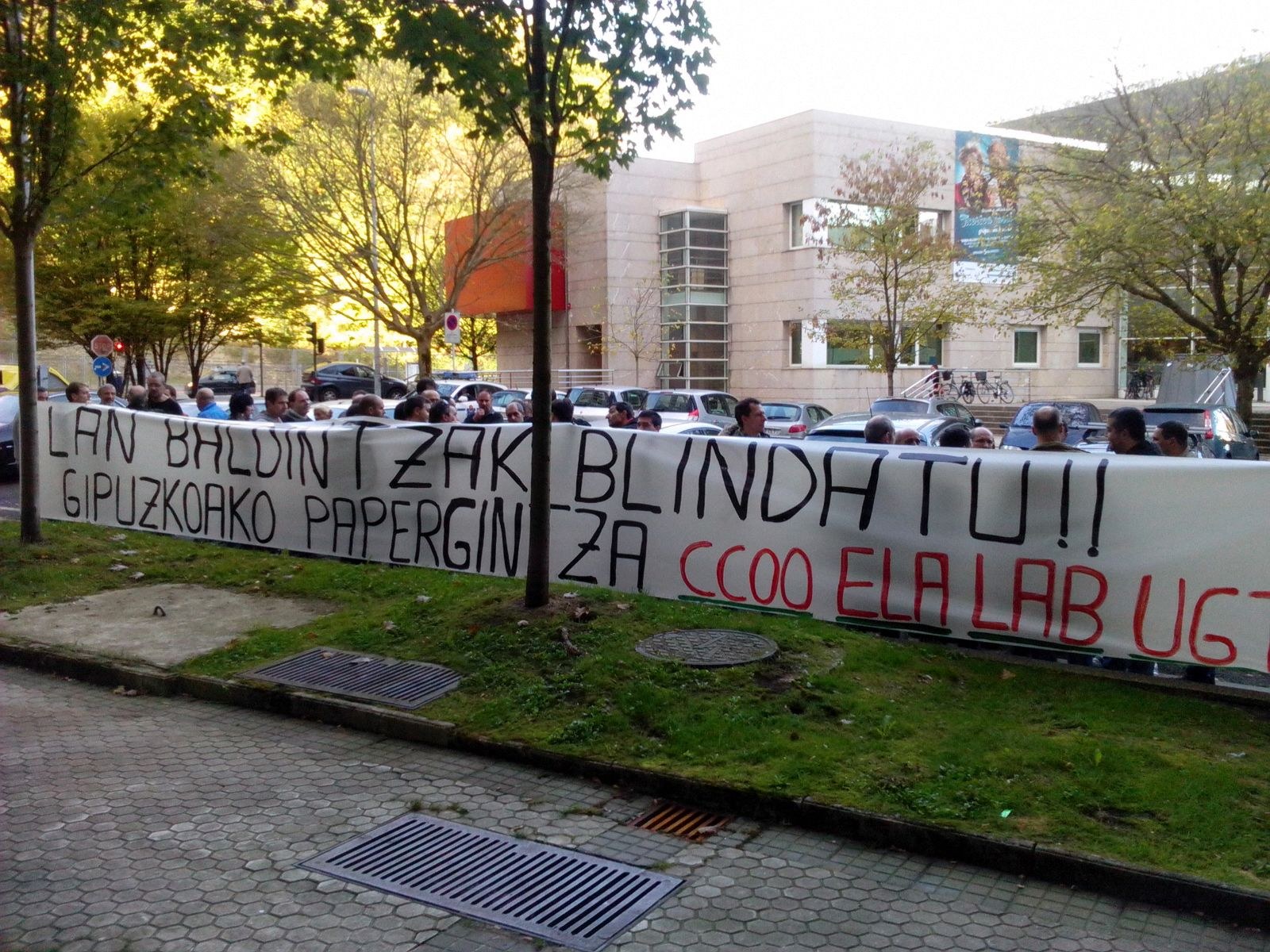 Seis días de huelga en el sector del papel de Gipuzkoa