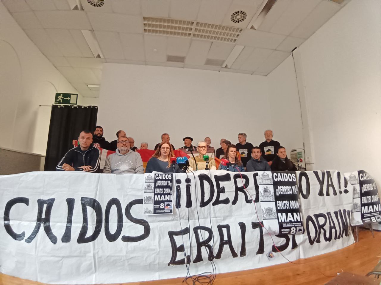 Sindicatos y colectivos sociales llaman a la manifestación por el derribo