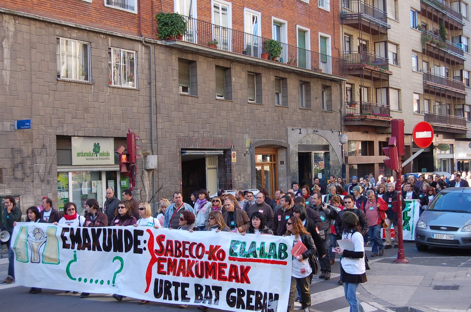 Solidaridad con las huelguistas de Sabeco
