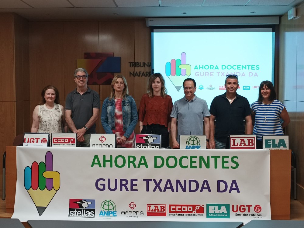 Todos los sindicatos convocan una huelga el 26 de septiembre para exigir mayor presupuesto en educación Todos los sindicatos convocan una huelga el 26 de septiembre para exigir mayor presupuesto en educación
