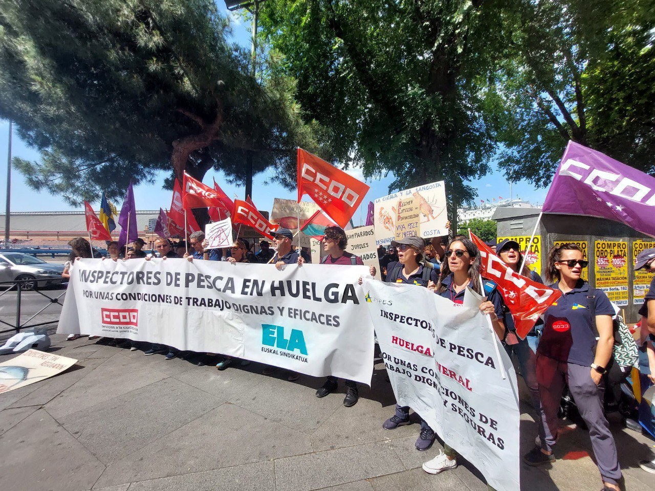 Total seguimiento de la huelga