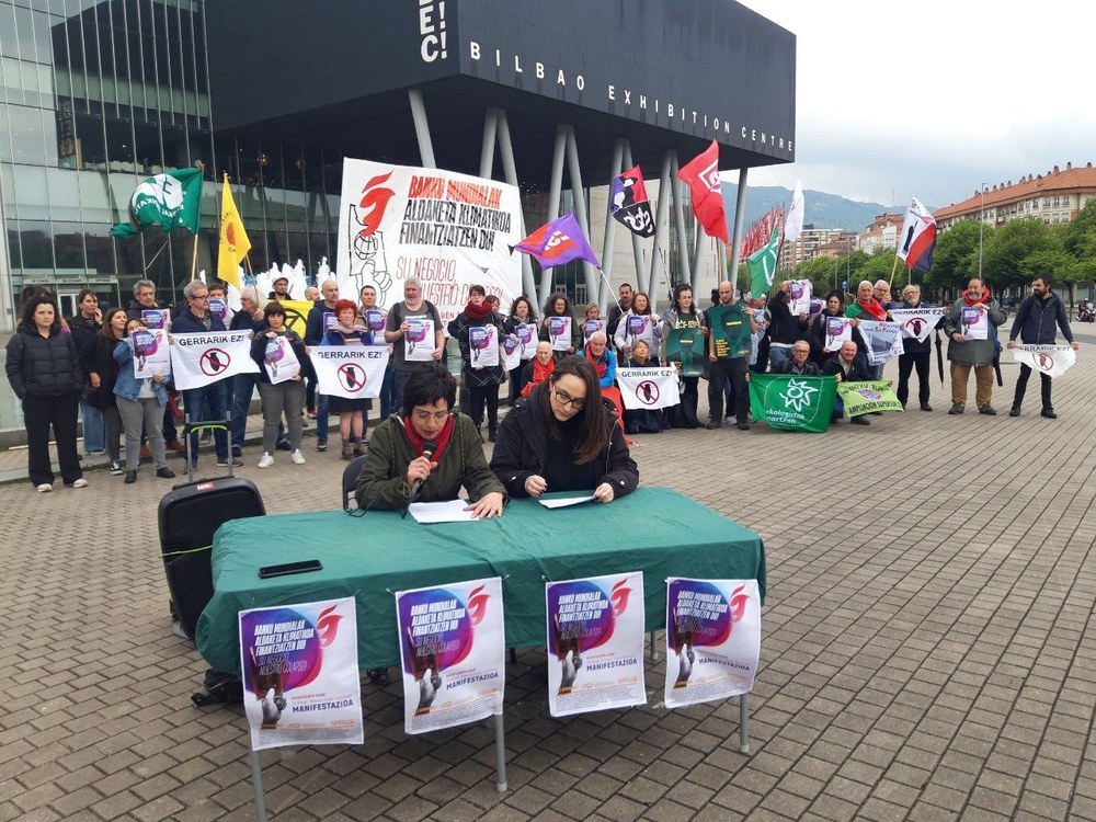 Tres días de protesta ante el greenwashing del Banco Mundial