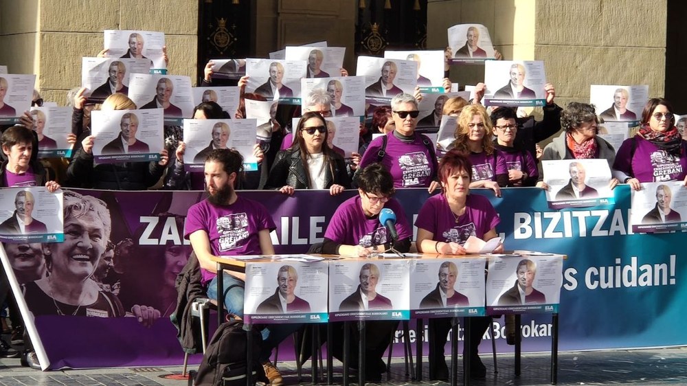 Txomin Lasa: “Algunas trabajadoras de las residencias han sido obligadas a seguir trabajando tras dar positivo en el test de coronavirus”