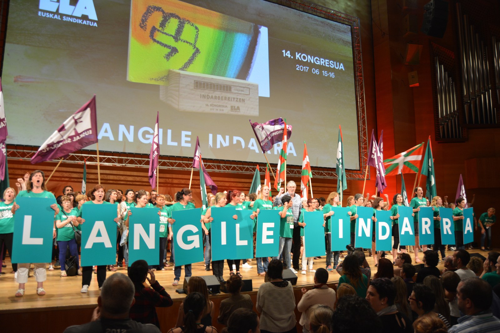 Un congreso extraordinario para la lucha de siempre #Landeia Un congreso extraordinario para la lucha de siempre #Landeia