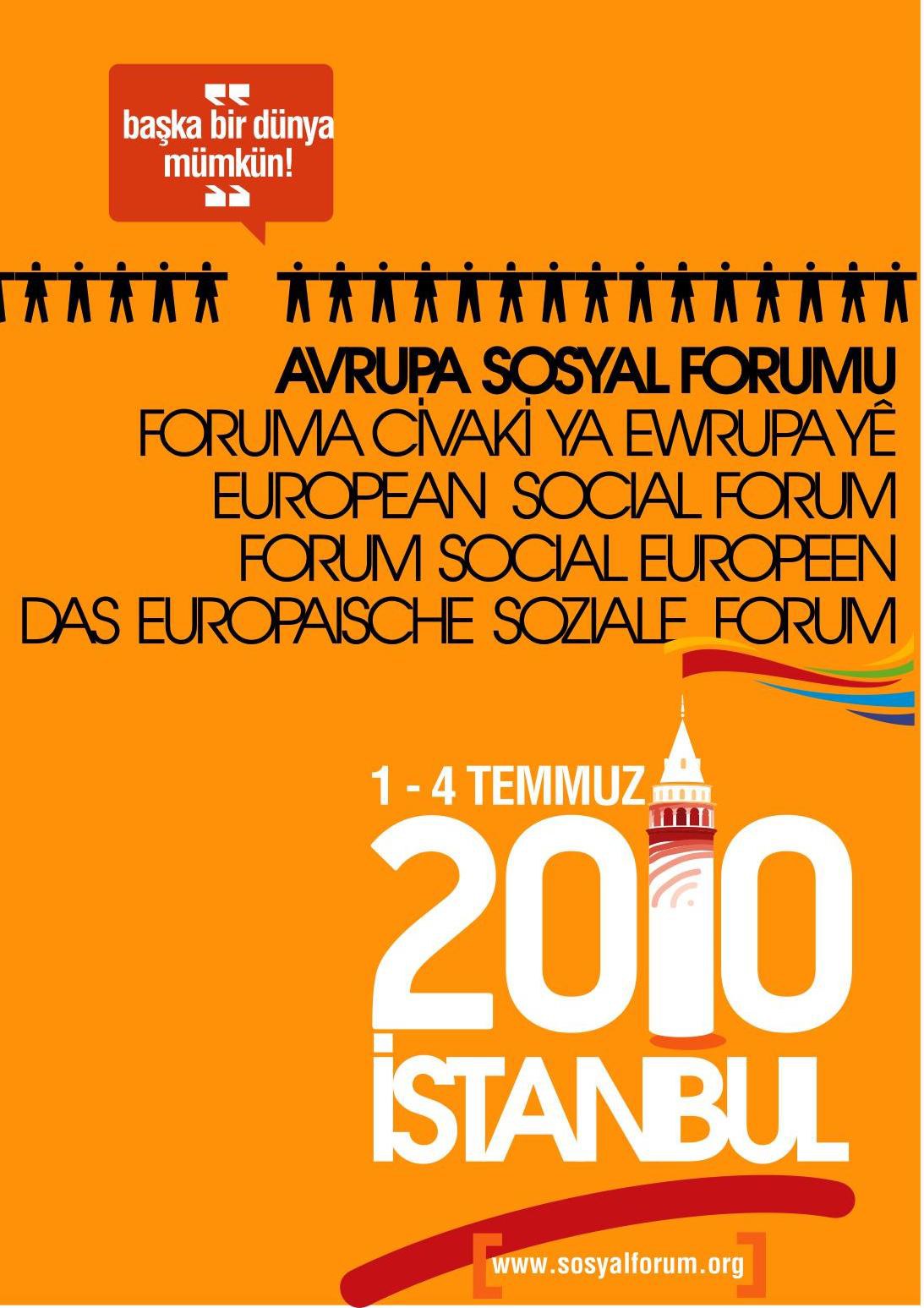 Una delegación de ELA participa en el Foro Social Europeo de Estambul