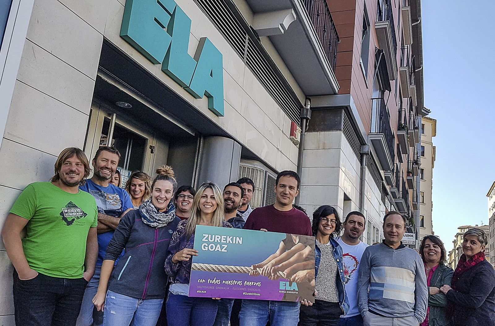 Vamos contigo, ven con nosotros #Landeia #ZurekinGoaz Vamos contigo, ven con nosotros #Landeia #ZurekinGoaz