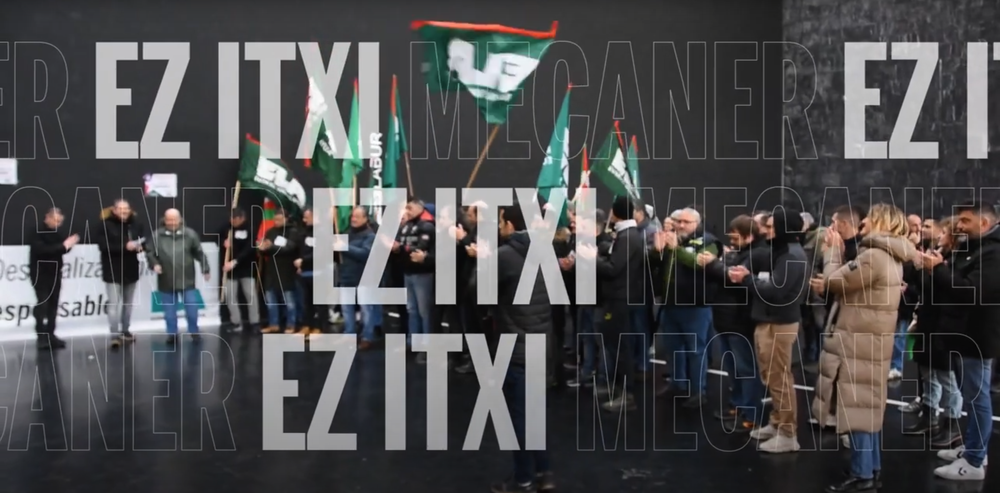 VÍDEO| Mecaner ez itxi