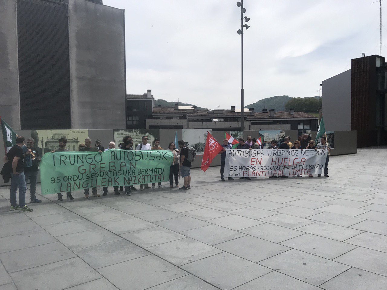 Seguimiento total en la primera jornada de huelga — ELA Sindikatua