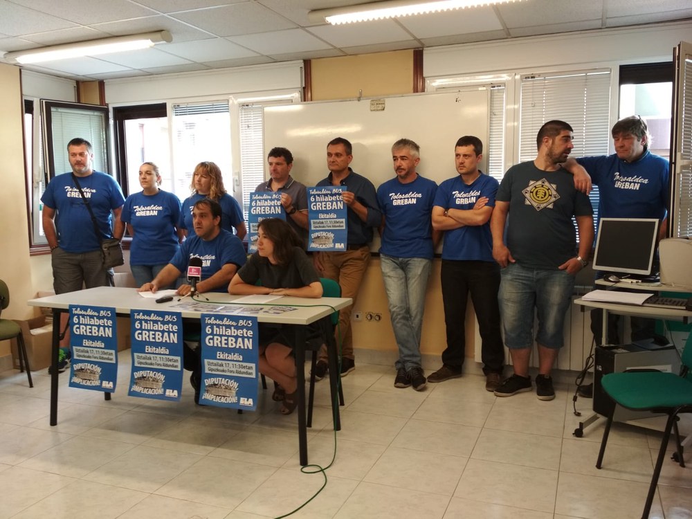 Acuerdo para el urbano de Tolosa