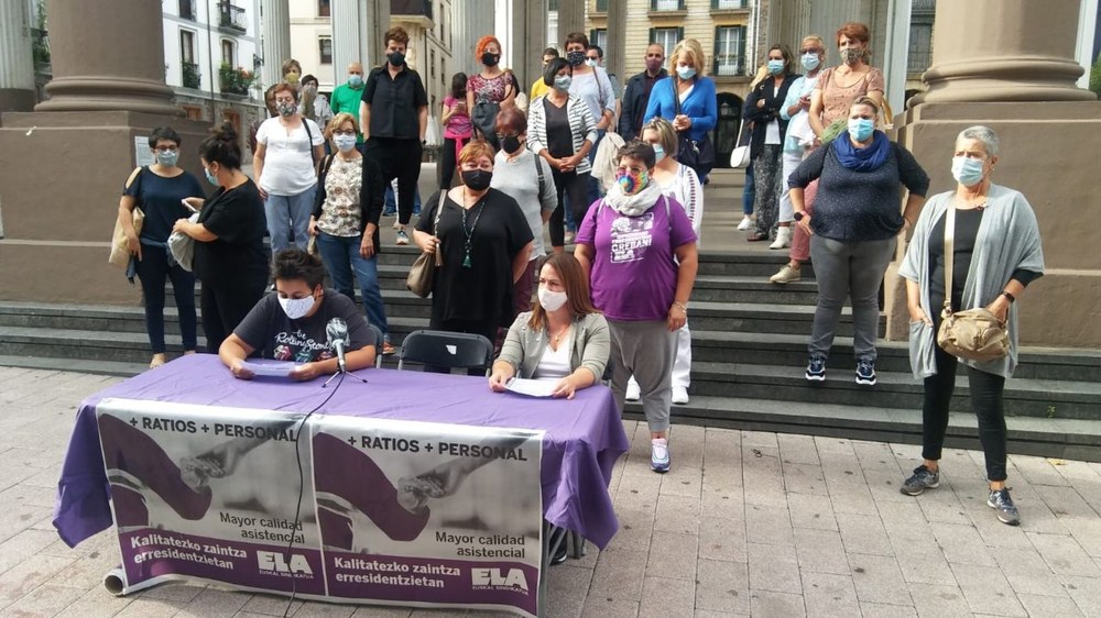 ELA solicita a la Diputación Foral de Gipuzkoa que no privatice la dirección de la Residencia San José de Ordizia