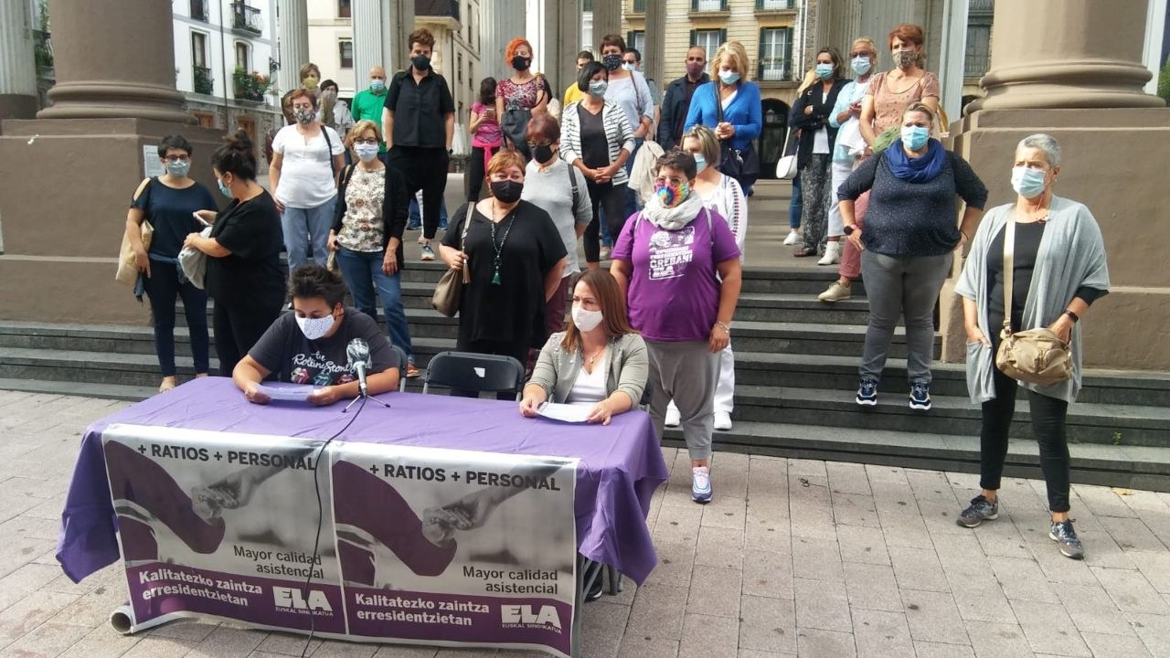 ELA solicita a la Diputación Foral de Gipuzkoa que no privatice la dirección de la Residencia San José de Ordizia ELA solicita a la Diputación Foral de Gipuzkoa que no privatice la dirección de la Residencia San José de Ordizia