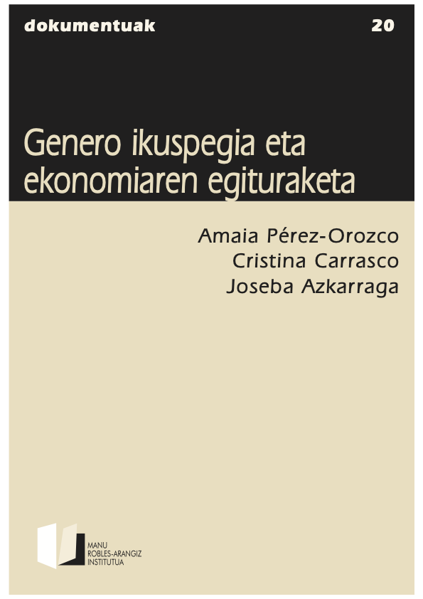 Perspectiva de género y estructuración económica