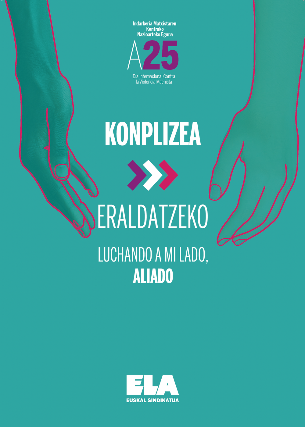 ELA reflexionará sobre el papel de los hombres en la reproducción y desactivación de las violencias machistas