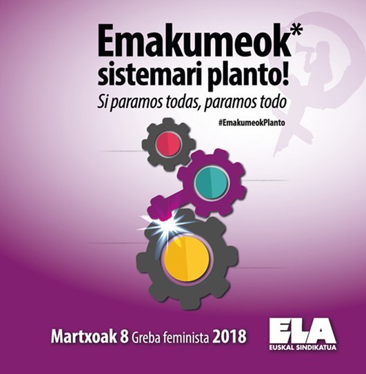 Aceptan parcialmente el recurso presentado contra la orden de servicios mínimos ante la huelga feminista del 8M