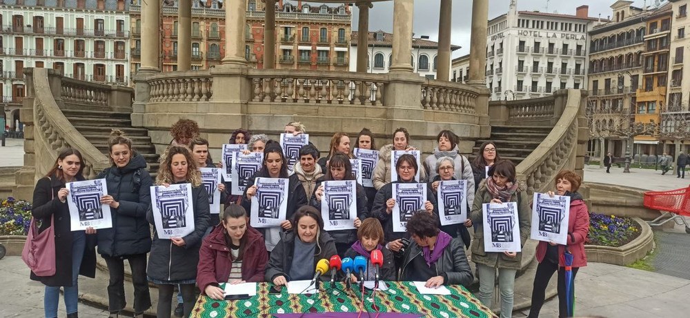 El Movimiento Feminista de EH reivindicará valentía y alianzas feministas contra el fascismo