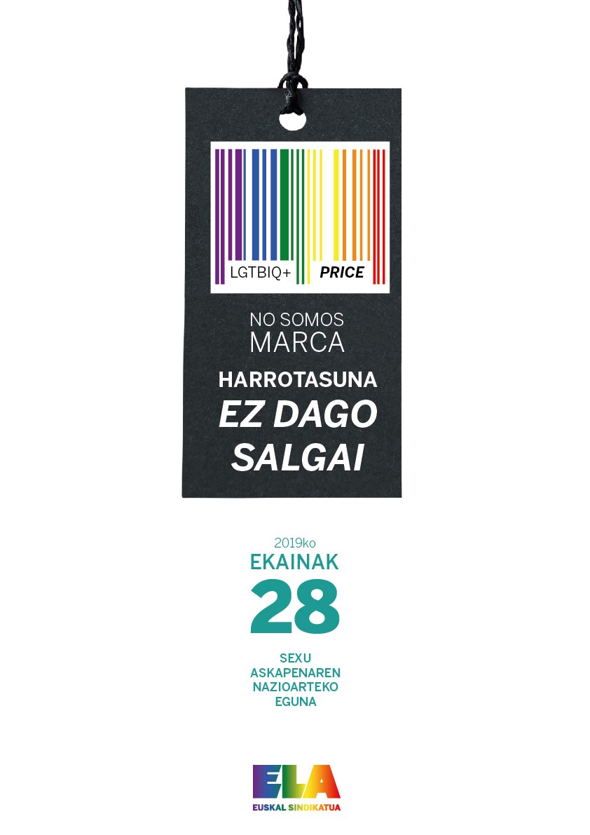 El orgullo no está en venta #HarrotasunaEzDagoSalgai