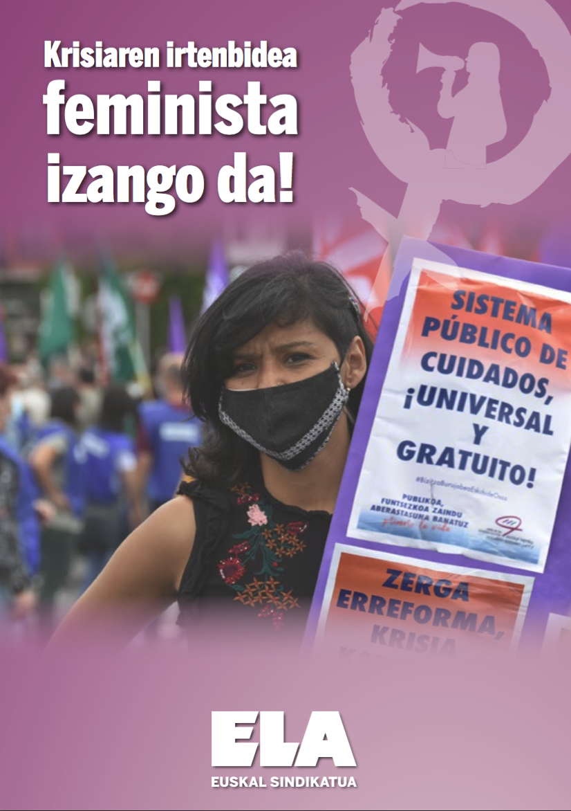 ELA plantea una salida feminista a la crisis mediante una reforma fiscal progresiva que satisfaga las necesidades materiales, priorice los cuidados y fortalezca el sector público