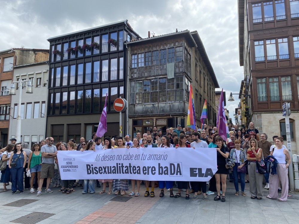 ELA reivindica el carácter político y transformador de la bisexualidad