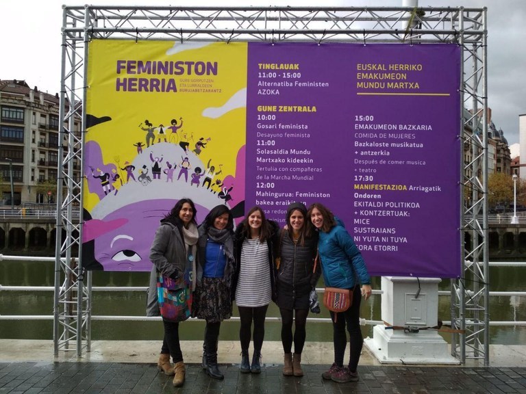 ELA considera que #FeministonHerria ha supuesto un hito en la construcción de una Euskal Herria feminista