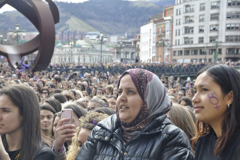 Movilización histórica del movimiento feminista