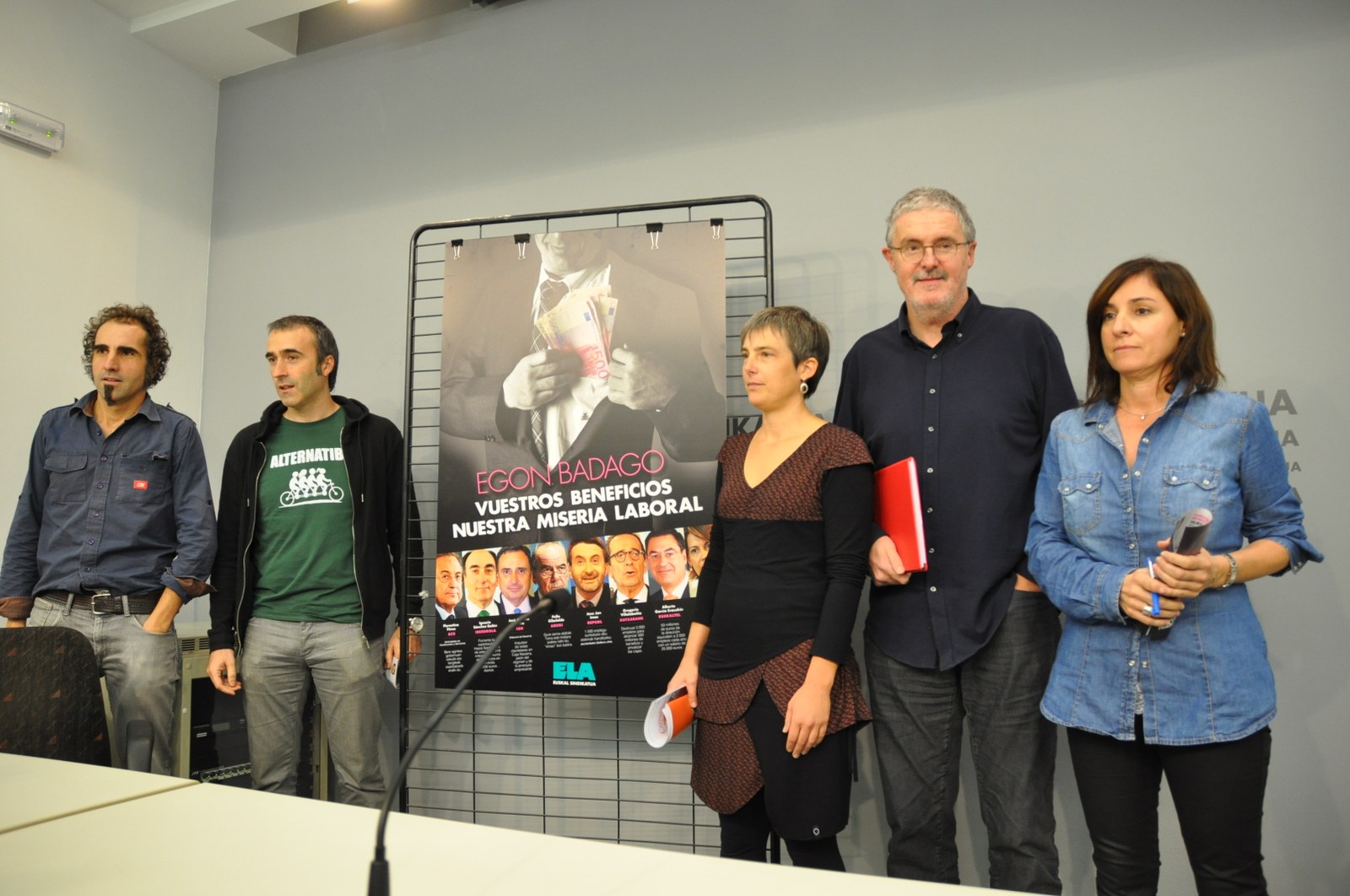 ELA inicia una campaña contra la precariedad y la miseria laboral