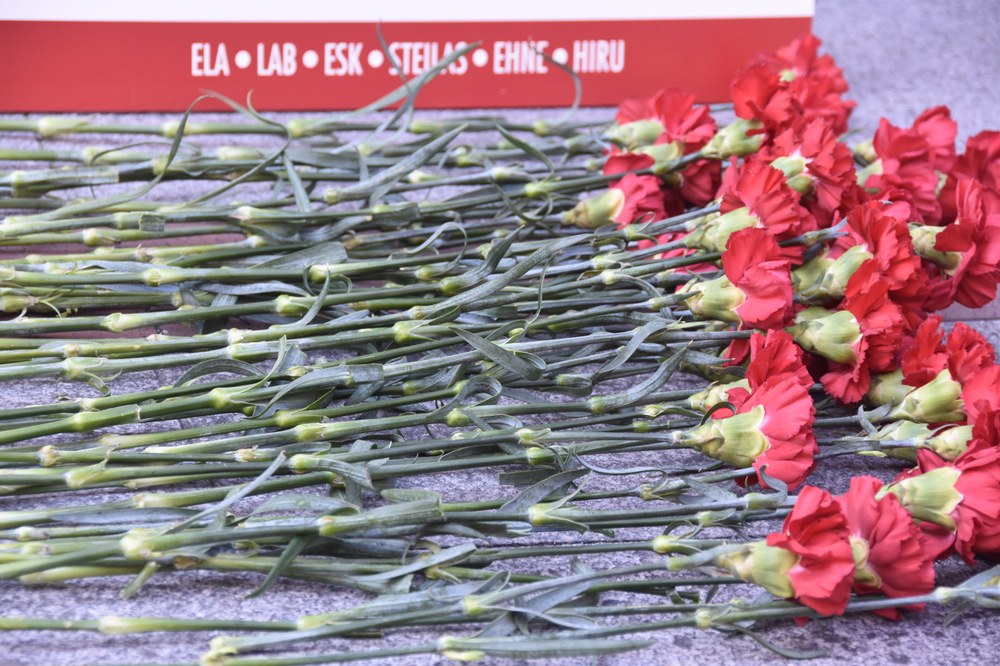 2020: segundo día del año, primer muerto del año #PrekarietateaHiltzailea