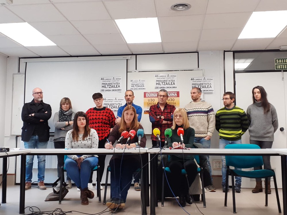 234 personas en la CAPV y 77 en Navarra han sufrido un accidente de trabajo o enfermedad profesional cada día en 2019