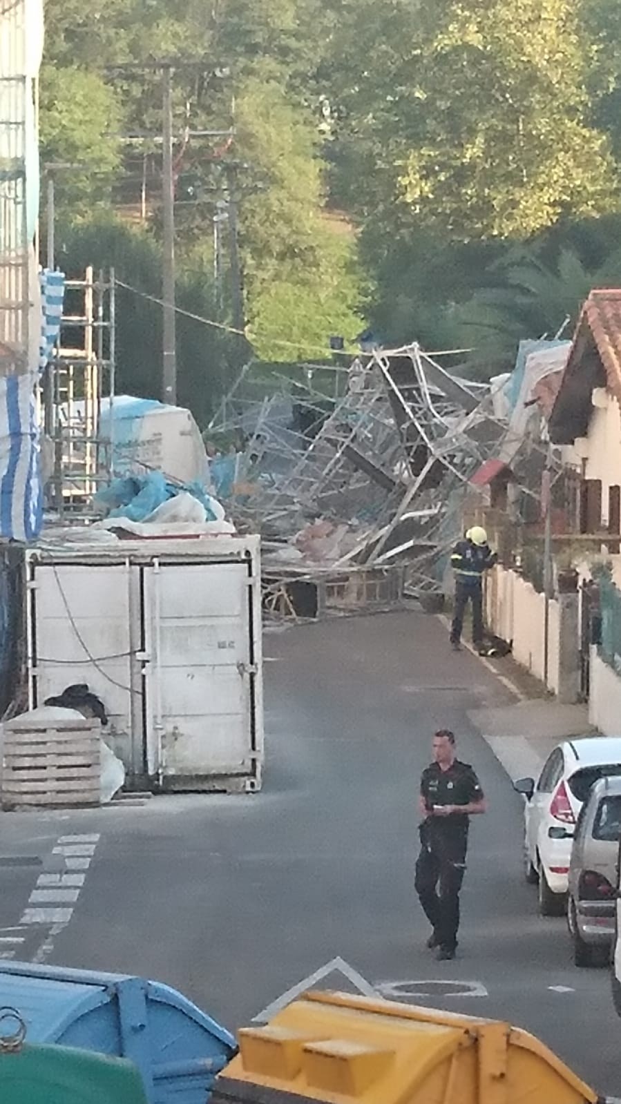 ELA exige incrementar el control público sobre la seguridad de las obras de construcción de Gipuzkoa