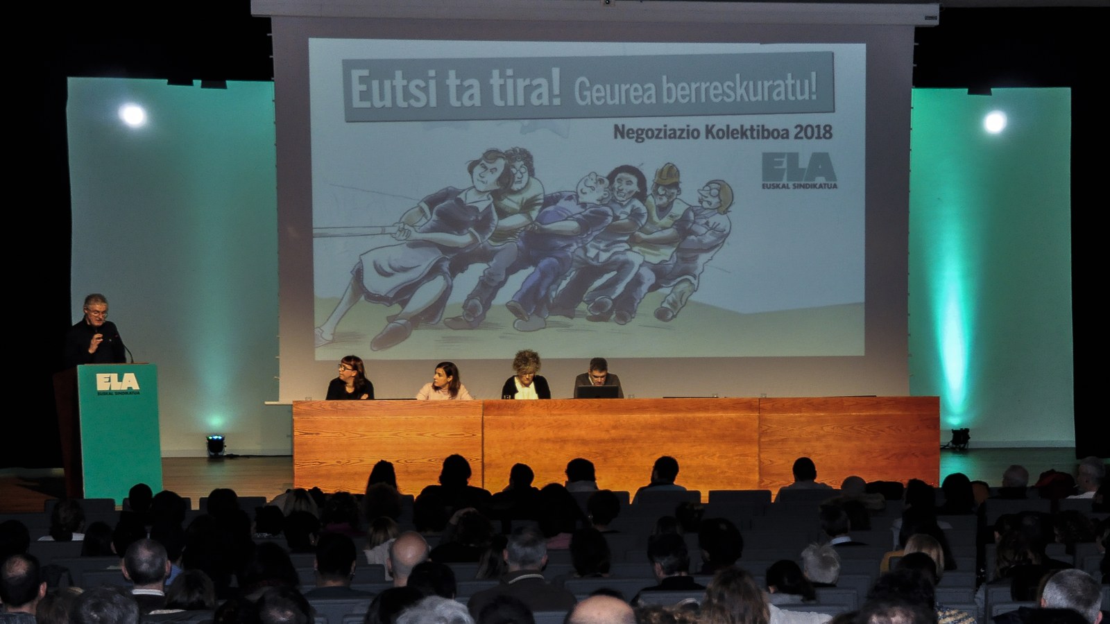 “ELA está preparada para pasar a la ofensiva en la negociación colectiva” “ELA está preparada para pasar a la ofensiva en la negociación colectiva”