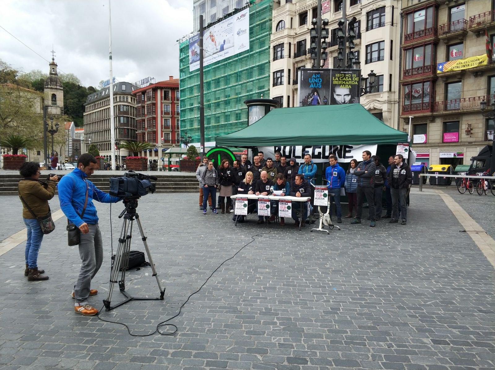 Dos nuevas jornadas de huelga en el sector de oficinas y despachos de Bizkaia