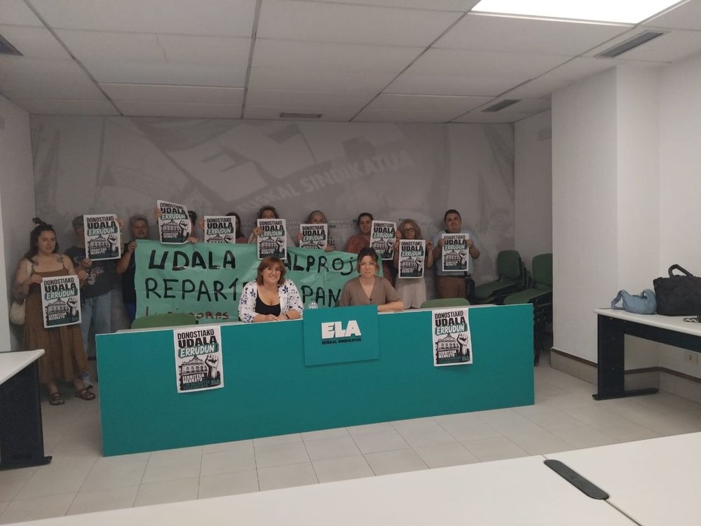 El Ayuntamiento de Donostia incumple el acuerdo para acabar con la doble escala salarial
