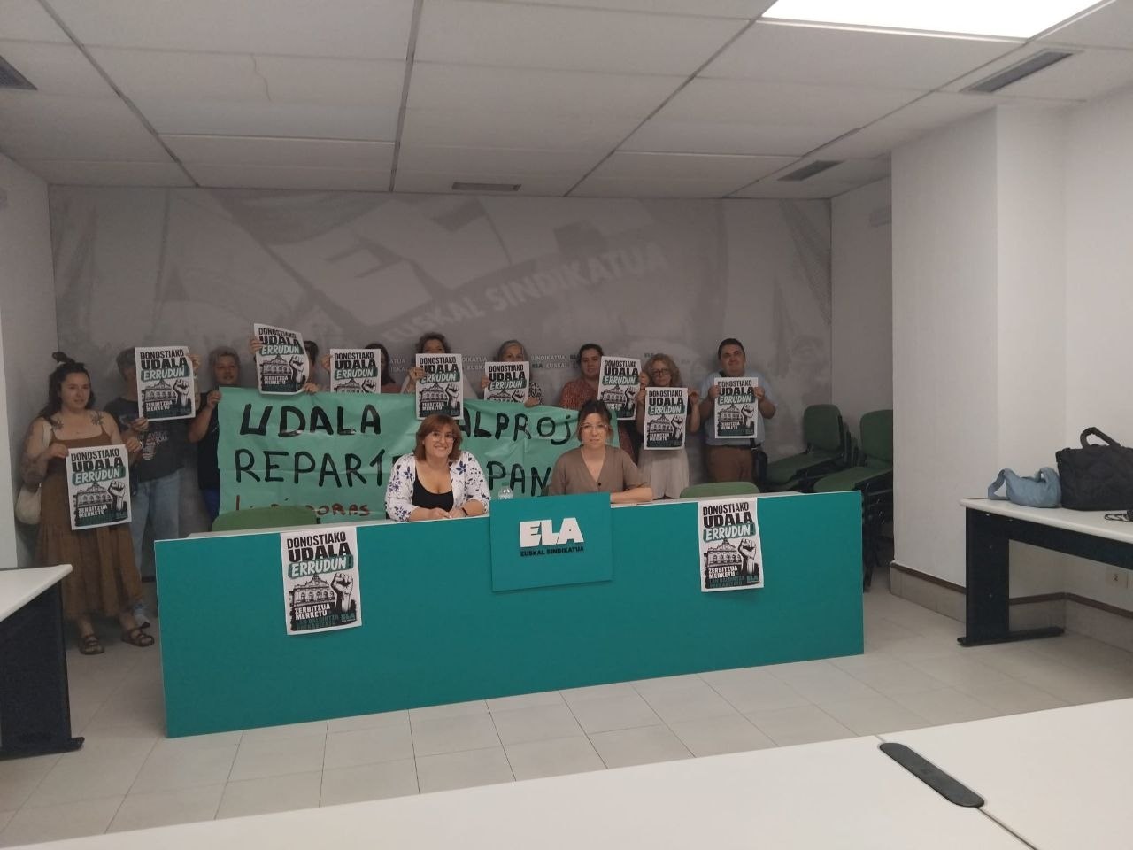 El Ayuntamiento de Donostia incumple el acuerdo para acabar con la doble escala salarial