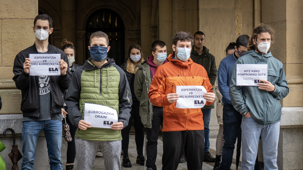 El Ayuntamiento de Donostia no cumple el acuerdo suscrito con los socorristas hace dos años