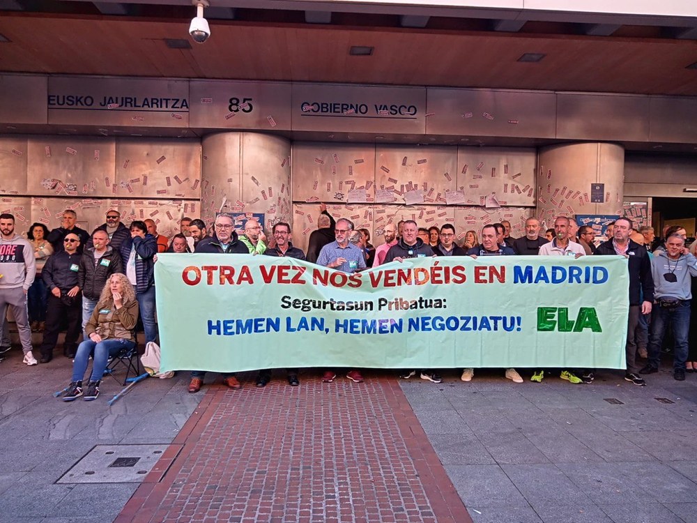 ELA apuesta por los convenios propios ante el convenio estatal de Seguridad Privada