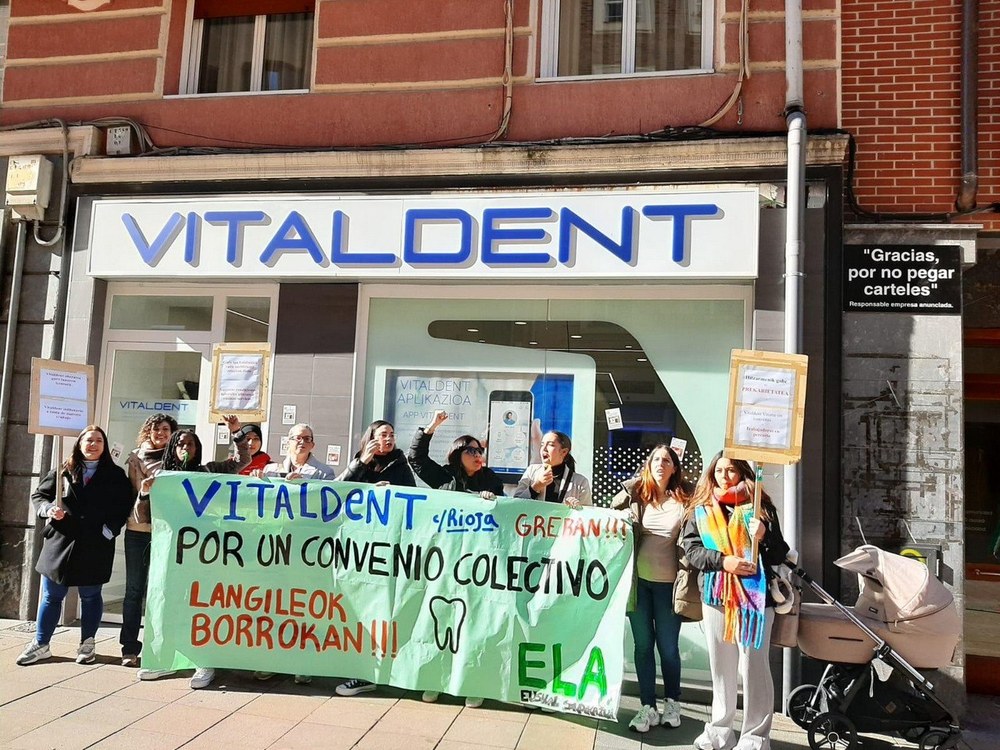 ELA alcanza un acuerdo en la clínica Vitaldent (calle Rioja)