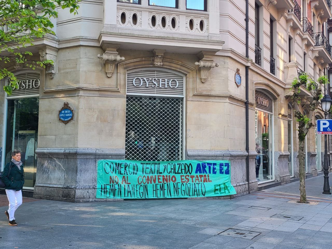 ELA convoca huelga en el Black Friday en las grandes cadenas de Bizkaia y Araba