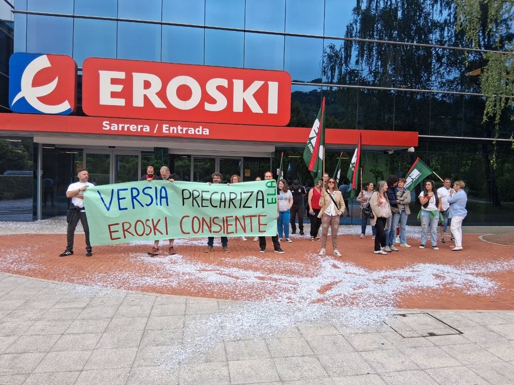 ELA convoca tres días de huelga los días 8, 9 y 10 de junio