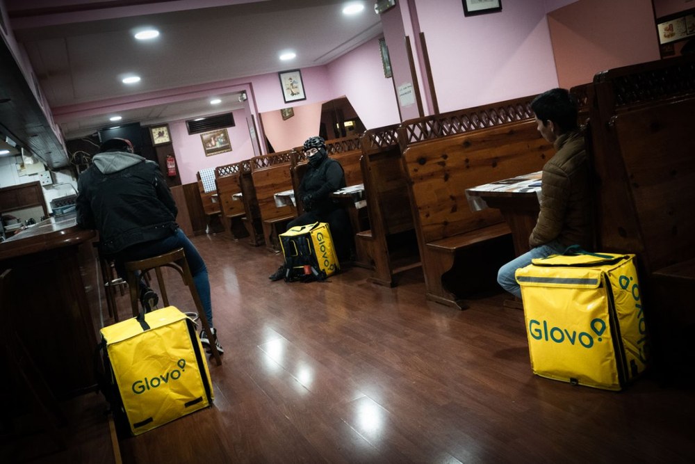ELA se ha personado en el proceso y lleva la representación legal de 53 de esos trabajadores o ex trabajadores de Glovo