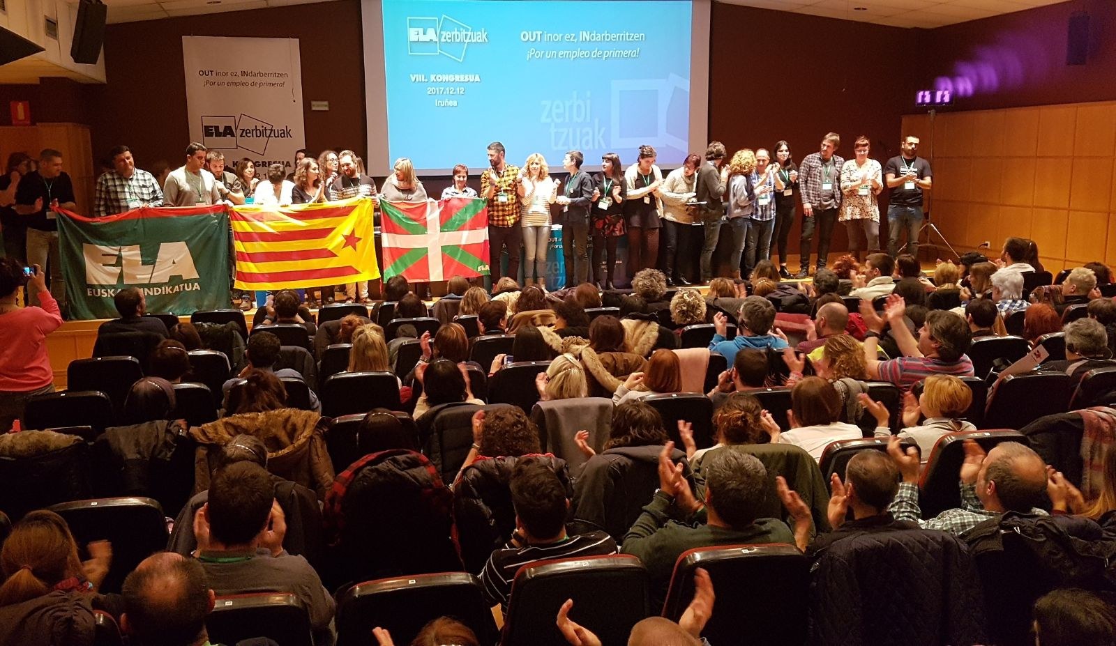 La lucha contra la pobreza y la precariedad ejes en el Congreso de ELA-Zerbitzuak