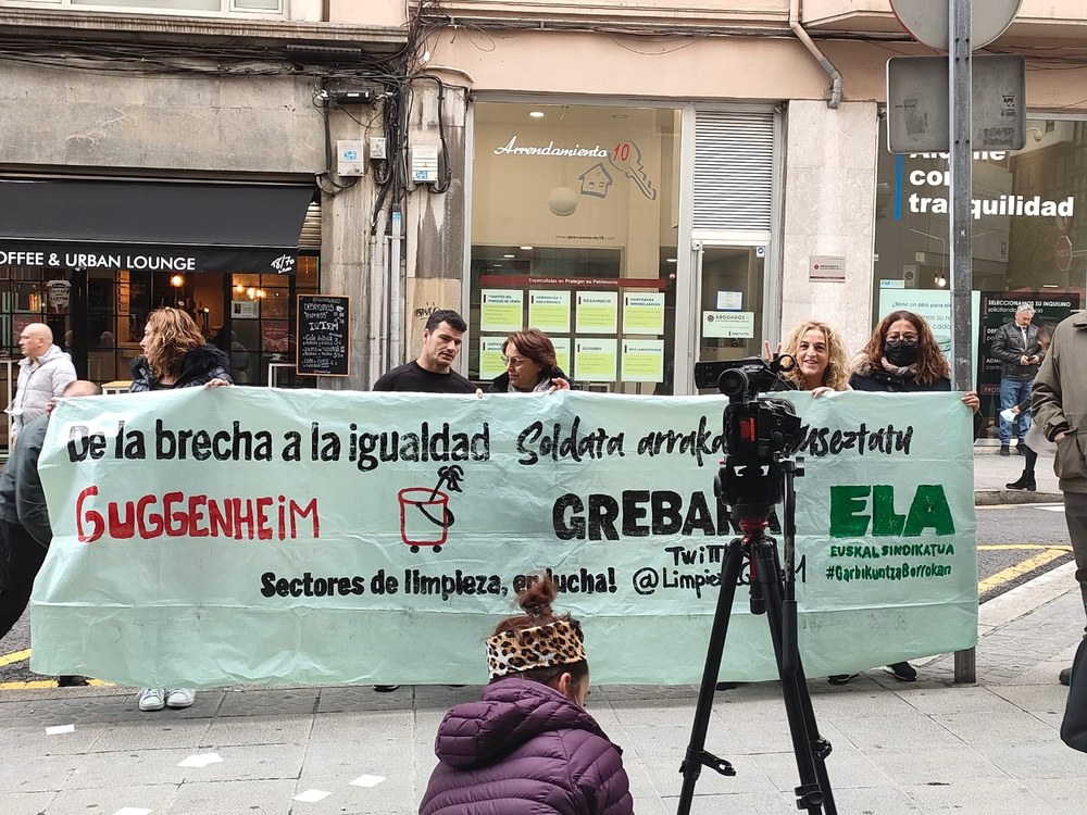 Juicio por la vulneración del derecho a la huelga en el museo Guggenheim de Bilbao