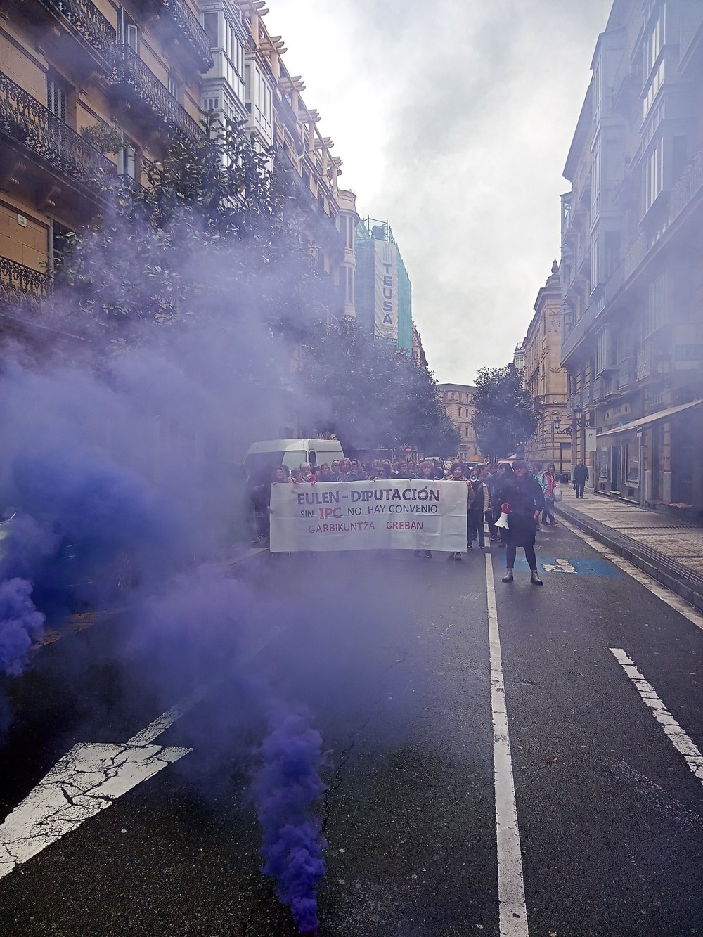 La Diputación Foral de Gipuzkoa vulnera el derecho a la huelga de las limpiadoras subcontratas por Eulen