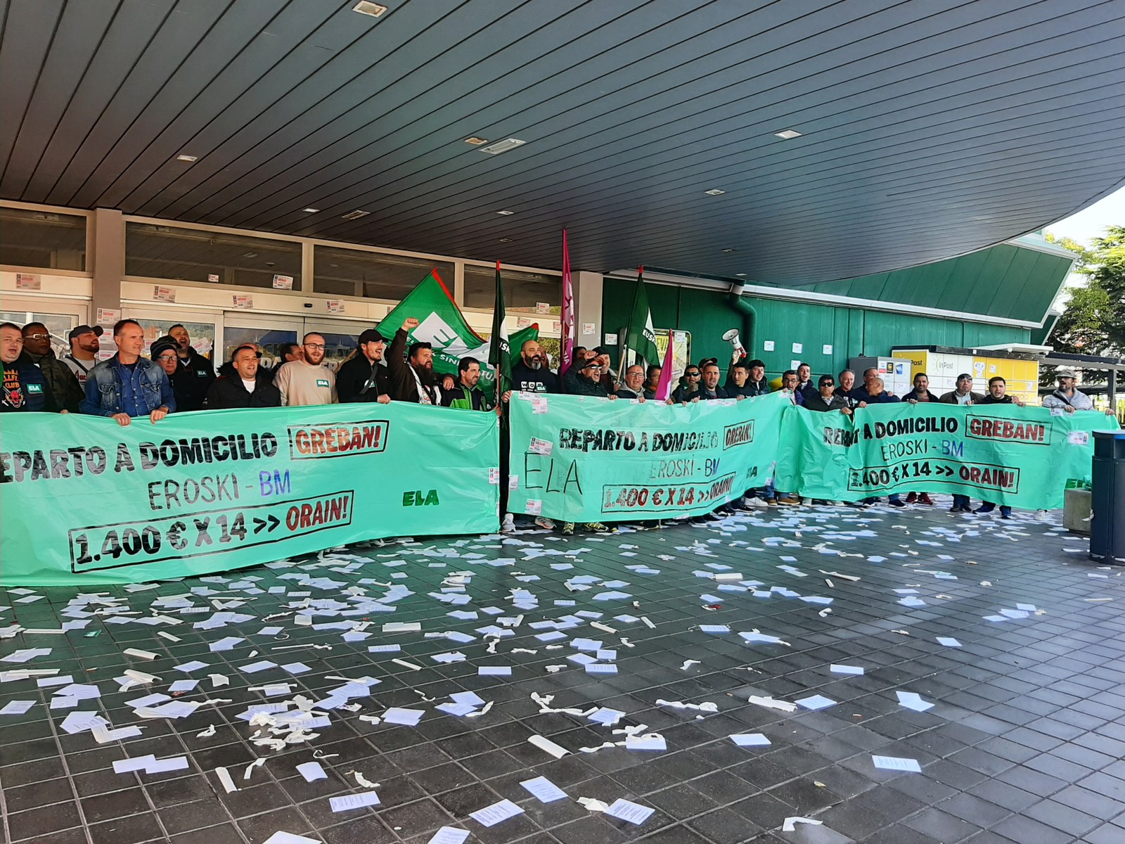 Los seis días de huelga llevadas a cabo por ELA han tenido un seguimiento del 70% Los seis días de huelga llevadas a cabo por ELA han tenido un seguimiento del 70%