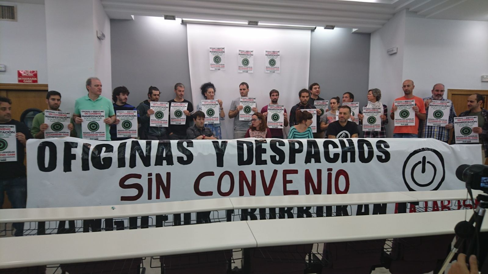 Los trabajadores y trabajadoras de oficinas de Bizkaia saldrán mañana a la calle
