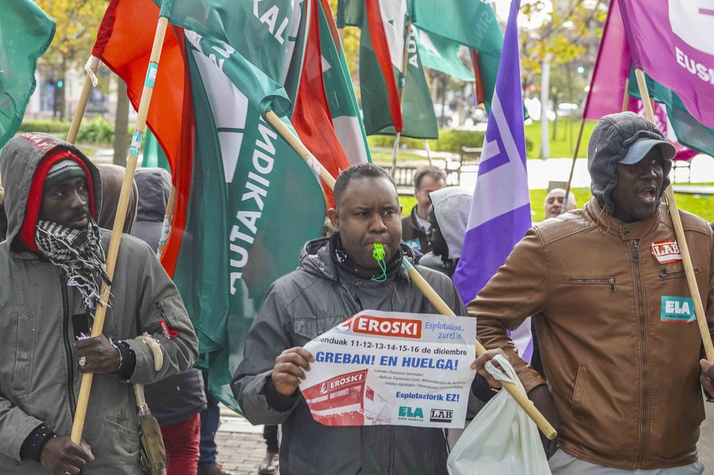 Organización, lucha y victoria contra la explotación en Eroski