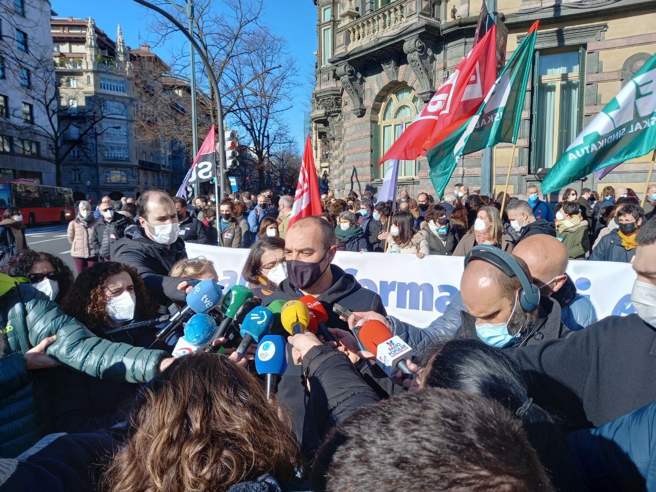 “Ciudadanosen babesak agerian uzten ditu lan erreformaren mugak”